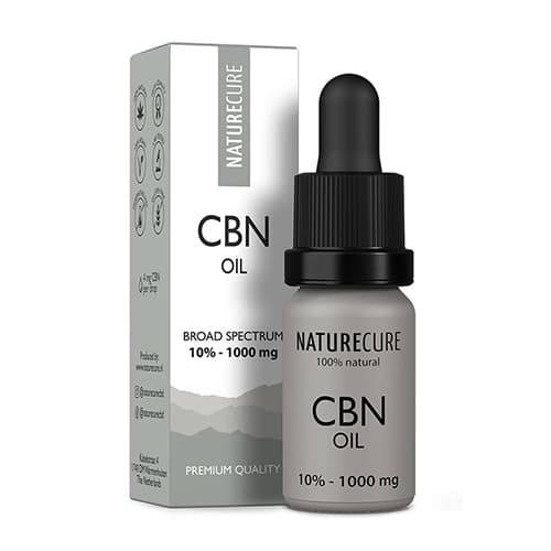 CBN olej kanabinol 10% 1000mg 10ml NATURE CURE